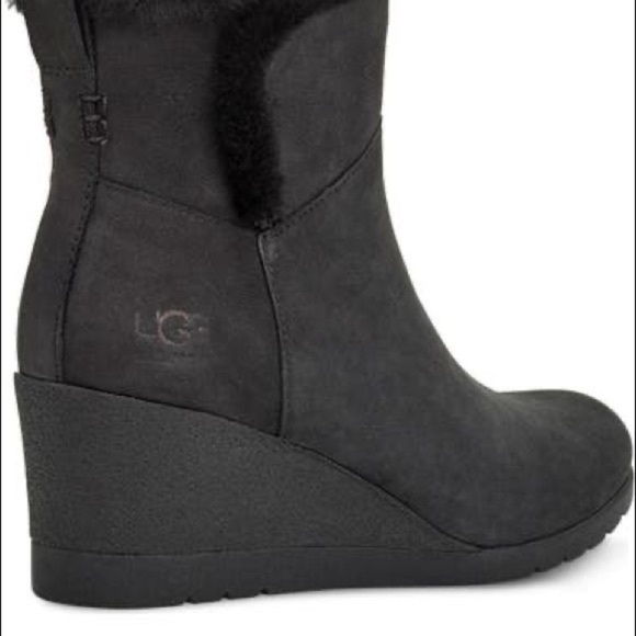 UGG Devorah Waterproof Wedge Boots size 9.5 - Picture 3 of 10